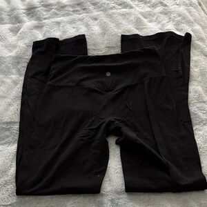 Athleta Black Flared Leggings